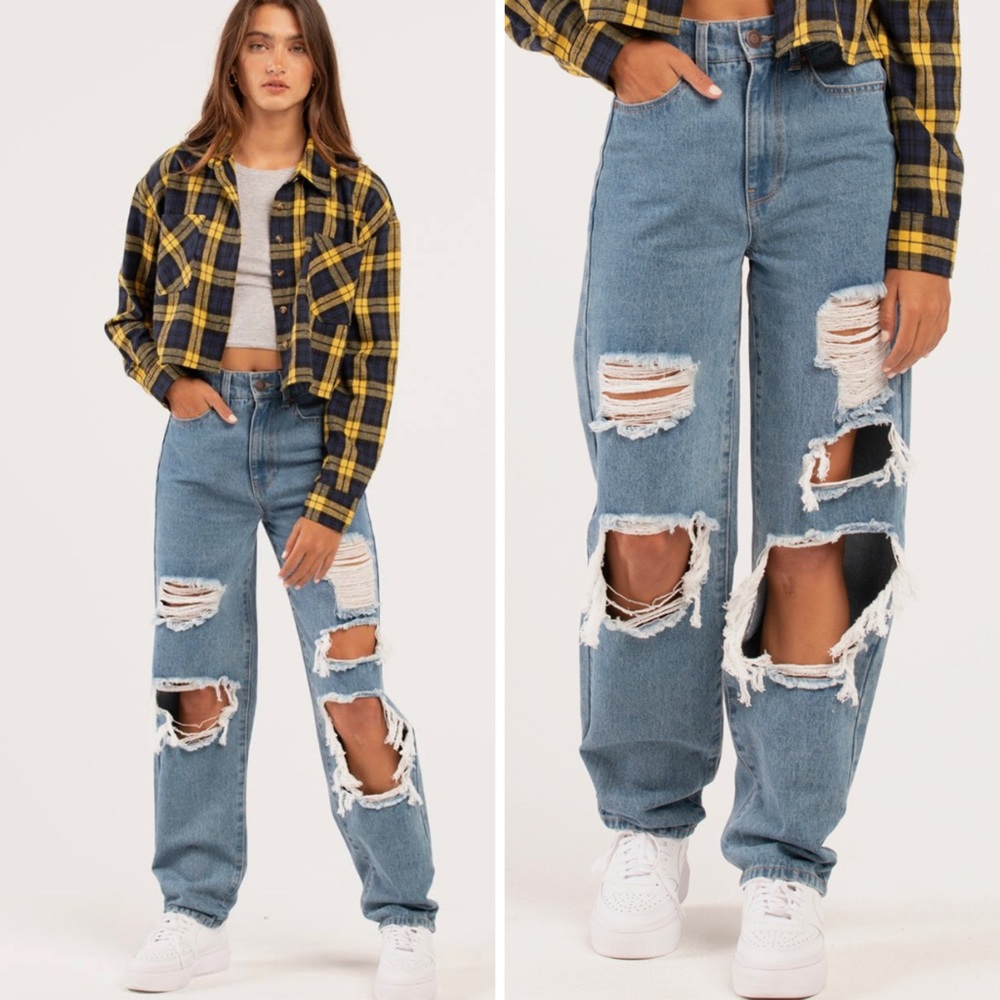 RSQ Baggy Jeans Size 27 - Picture 1 of 11